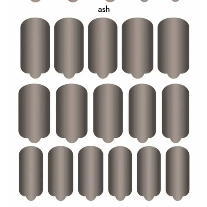Nagelfolie Ash - Nail Wraps by Provocative Nails-NAIL WRAPS SELBSTKLEBEND-Double Beauty Shop