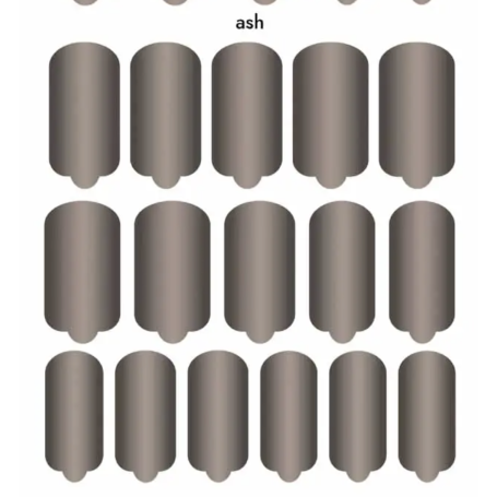 Nagelfolie Ash - Nail Wraps by Provocative Nails