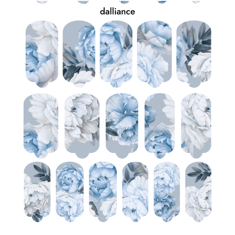 Nagelfolie Dalliance - Nail Wraps by Provocative Nails-NAIL WRAPS SELBSTKLEBEND-Double Beauty Shop