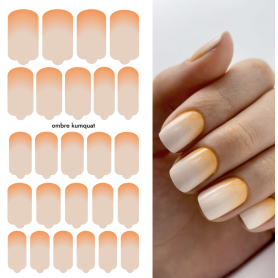 Nagelfolie Ombre kumquat - Nail Wraps by Provocative Nails