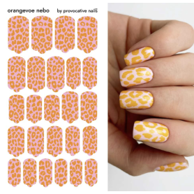 Nagelfolie Orange sky (orangevoe nebo) - Nail Wraps by...