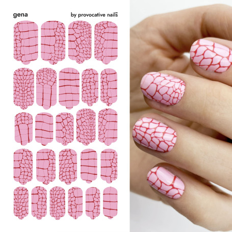 Nagelfolie Gena - Nail Wraps by Provocative Nails