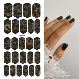 Nagelfolie Celesta - Nail Wraps by Provocative Nails