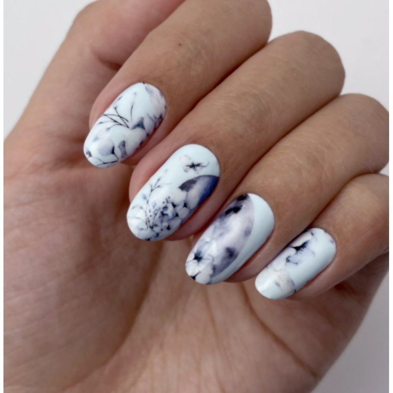 Nagelfolie Frosty mood - Nail Wraps by Provocative Nails-NAIL WRAPS SELBSTKLEBEND-Double Beauty Shop