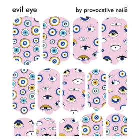 Nagelfolie Evil Eye - Nail Wraps by Provocative Nails 2