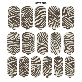 Nagelfolie Savanna - Nail Wraps by Provocative Nails 2