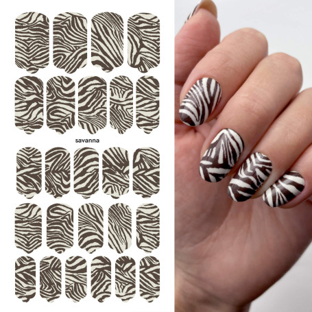 Nagelfolie Savanna - Nail Wraps by Provocative Nails