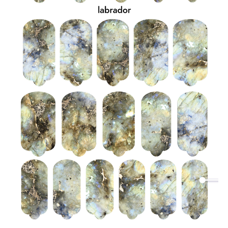 Nagelfolie Labrador - Nail Wraps by Provocative Nails-NAIL WRAPS SELBSTKLEBEND-Double Beauty Shop