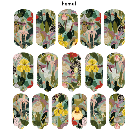 Nagelfolie Hemul - Nail Wraps by Provocative Nails