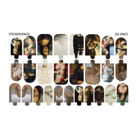 Leonardo - Nail Wraps StickerSpace 2