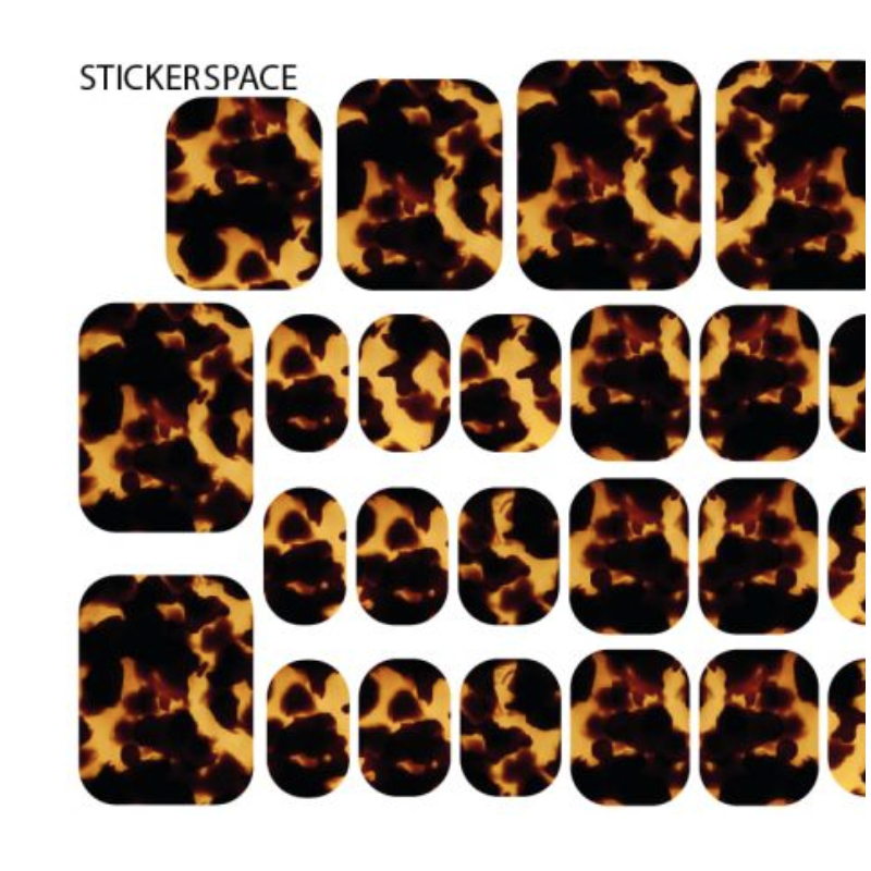 Leo - PEDIKÜRE Nail Wraps StickerSpace-NAIL WRAPS SELBSTKLEBEND-Double Beauty Shop