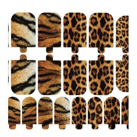 Wild - Nail Wraps StickerSpace