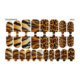 Wild - Nail Wraps StickerSpace 2
