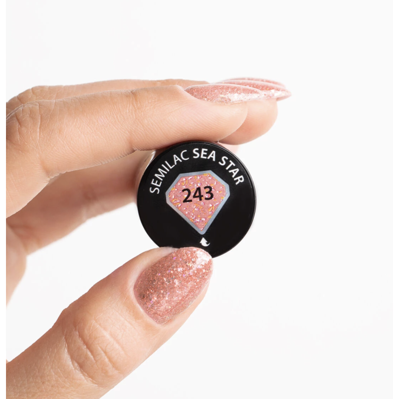 243 Sea Star - UV Nagellack 7ml Semilac-Online-Shop-Double Beauty Shop