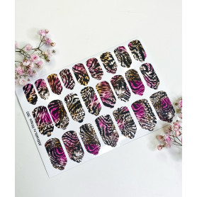 Nagelfolie 360 Nail Wraps für Maniküre AMINAILS 2