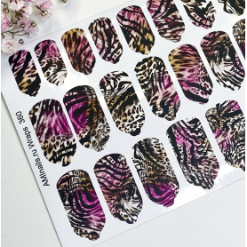 Nagelfolie 360 Nail Wraps für Maniküre AMINAILS