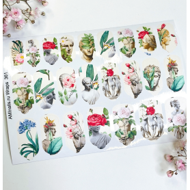 Nagelfolie 361 Nail Wraps für Maniküre AMINAILS 2