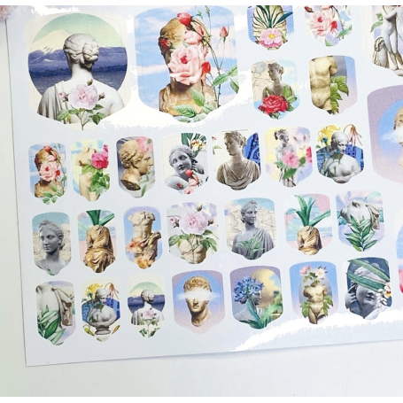 Nagelfolie 362 Nail Wraps für Pediküre AMINAILS