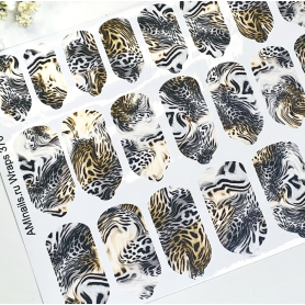Nagelfolie 370 Nail Wraps für Maniküre AMINAILS
