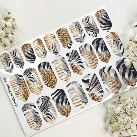 Nagelfolie 395 Nail Wraps für Maniküre AMINAILS 2