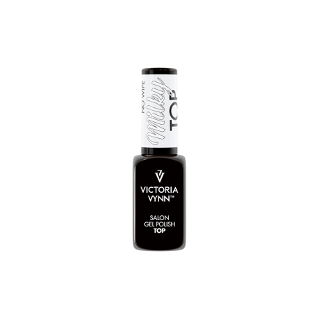 MILKY — Top Coat (no wipe) 8ml VICTORIA VYNN