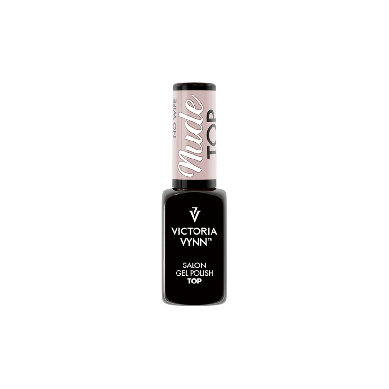 NUDE — Top Coat (no wipe) 8ml VICTORIA VYNN-Top-Double Beauty Shop