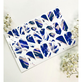 Nagelfolie 407 Nail Wraps für Maniküre AMINAILS 2