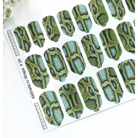 Nagelfolie 424 Nail Wraps für Maniküre AMINAILS