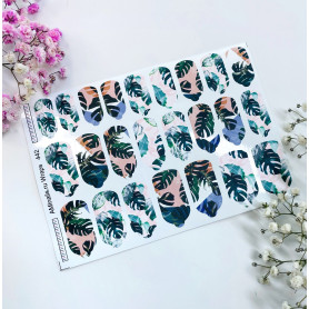 Nagelfolie 442 Nail Wraps für Maniküre AMINAILS 2