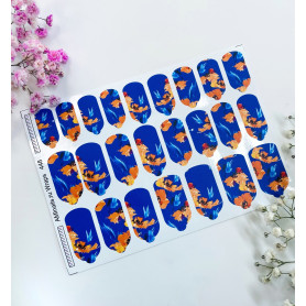 Nagelfolie 448 Nail Wraps für Maniküre AMINAILS 2