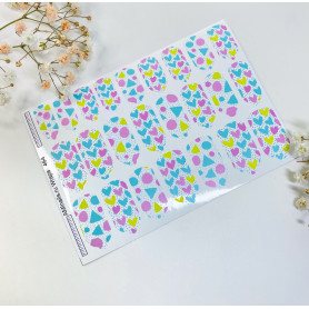 Nagelfolie 464 Nail Wraps für Maniküre AMINAILS 2