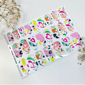 Nagelfolie 465 Nail Wraps für Maniküre AMINAILS 2