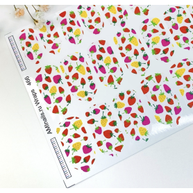 Nagelfolie 466 Nail Wraps für Maniküre AMINAILS