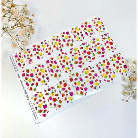 Nagelfolie 466 Nail Wraps für Maniküre AMINAILS 2