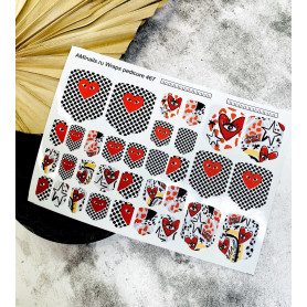 Nagelfolie 467 Nail Wraps für Pediküre AMINAILS 2