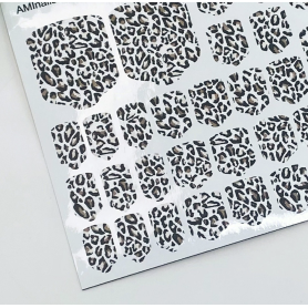 Nagelfolie 486 Nail Wraps für Pediküre AMINAILS