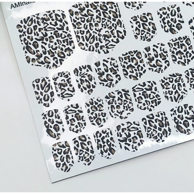 Nagelfolie 486 Nail Wraps für Pediküre AMINAILS-NAIL WRAPS SELBSTKLEBEND-Double Beauty Shop
