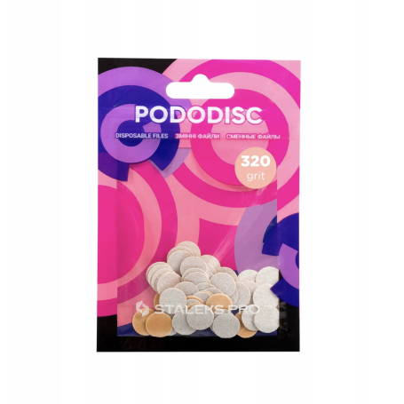 50 x Ersatz Schleifpapier PODODISC XS 10mm (PDF-10) STALEKS PRO