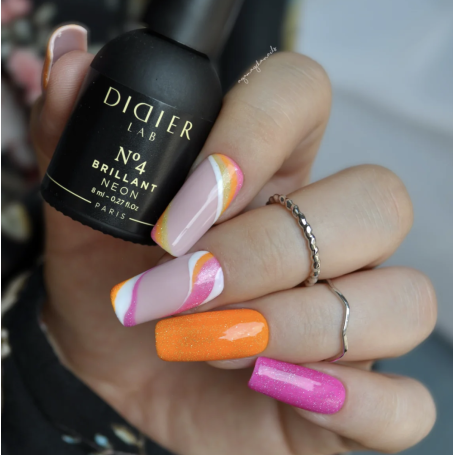 NEON BRILLANT 4 — UV Nagellack 8 ml DIDIER LAB