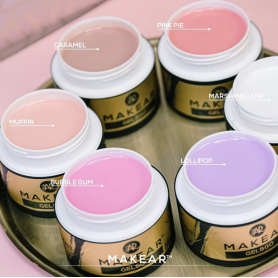 Bubble Gum - Builder Gel&Go 15ml MAKEAR 2