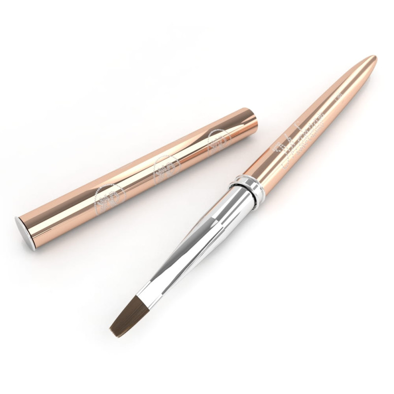 Flat Pinsel für Gel MAKEAR-QUADRAT FORM-Double Beauty Shop