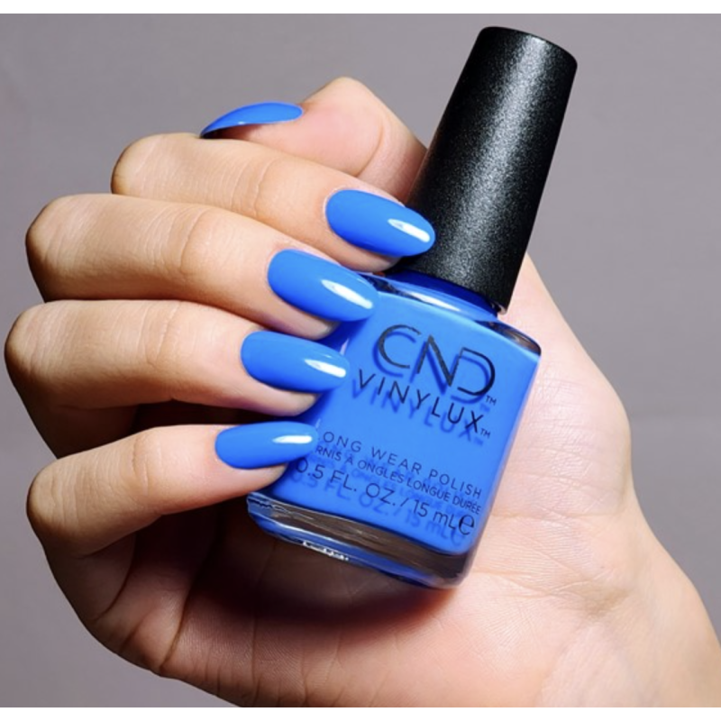 444 Motley Blue - Nagellack 15ml CND VINYLUX-Online-Shop-Double Beauty Shop