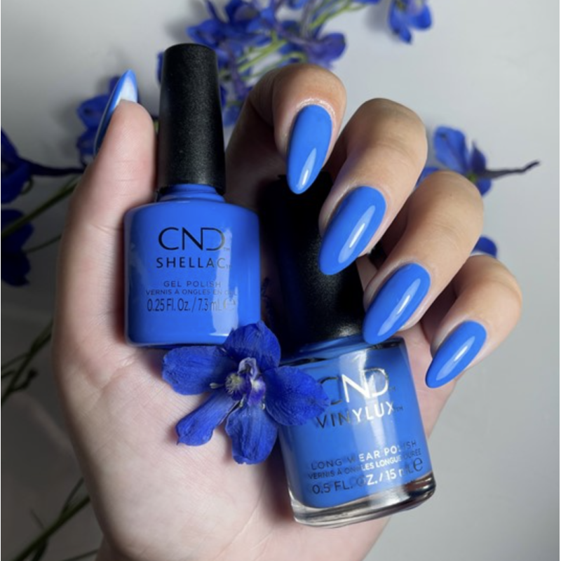 444 Motley Blue - Nagellack 15ml CND VINYLUX-Online-Shop-Double Beauty Shop
