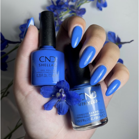444 Motley Blue - Nagellack 15ml CND VINYLUX