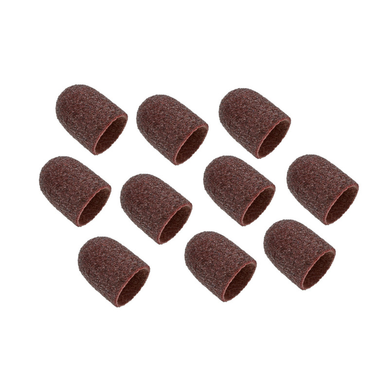 Podo-Schleifkappen 13mm medium 10 Stück 120grid-Schleifkappen-Double Beauty Shop
