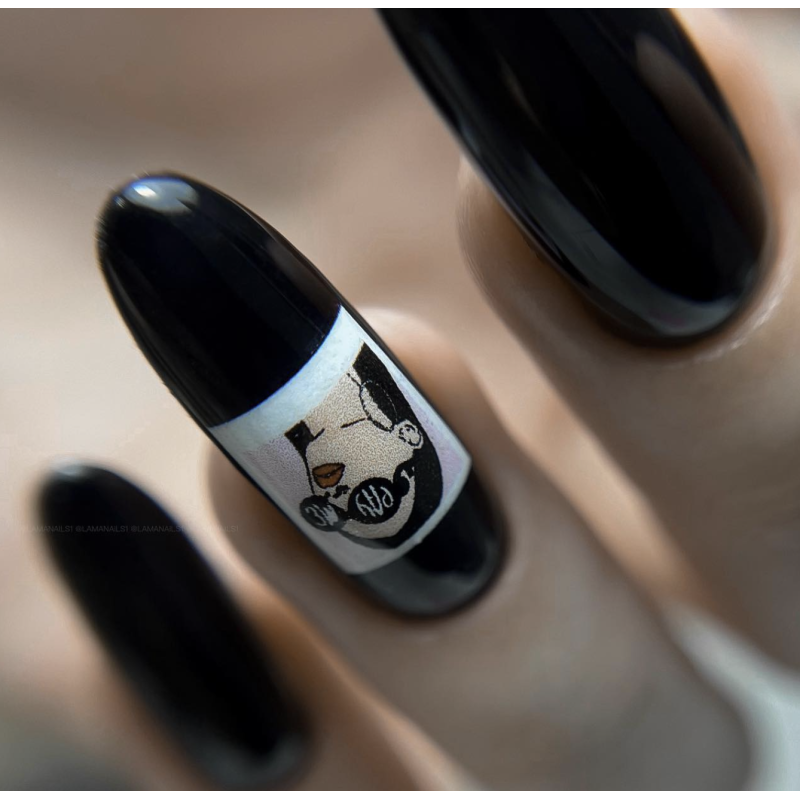 Absolute Black - Color Gel 15ml AMERICAN CREATOR-Online-Shop-Double Beauty Shop