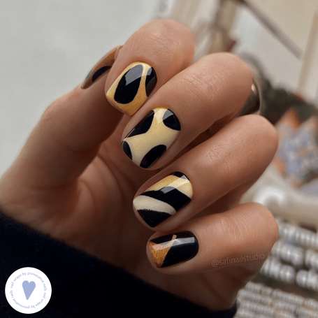 Nagelfolie Beast - Nail Wraps by provocative nails & safinailstudio