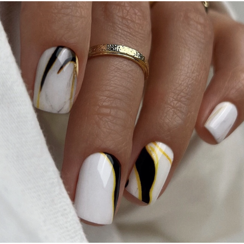 Nagelfolie Merge - Nail Wraps by provocative nails & safinailstudio