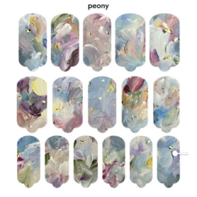 Nagelfolie Peony - Nail Wraps by provocative nails &... 2