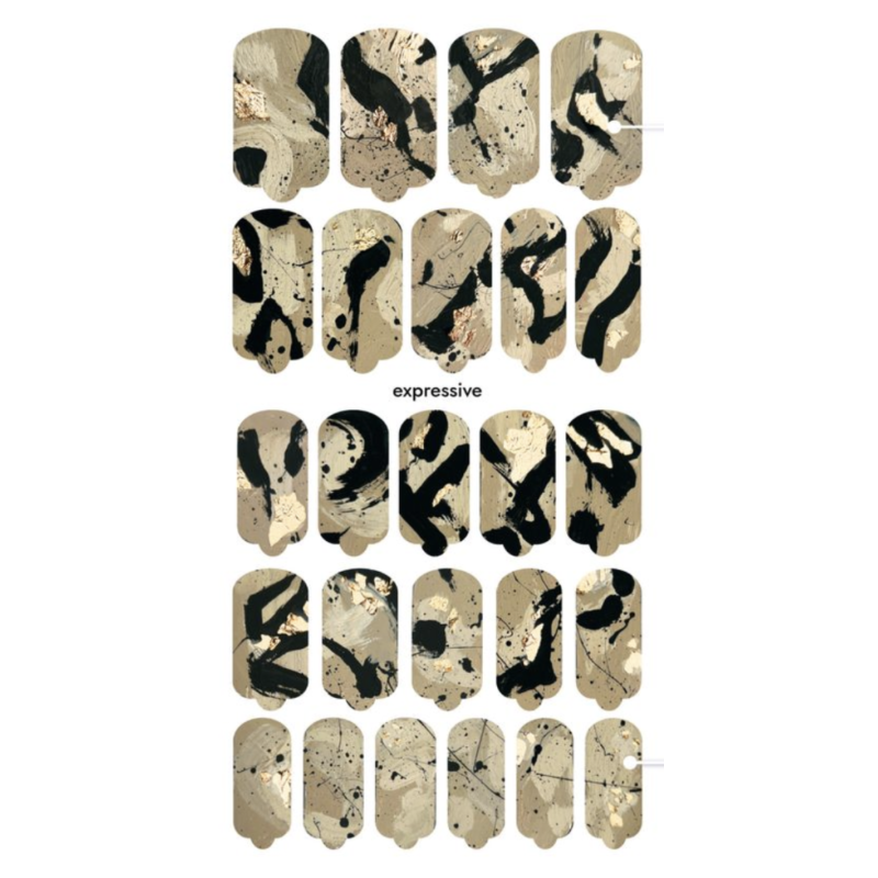 Nagelfolie Expressive - Nail Wraps by provocative nails & safinailstudio-NAIL WRAPS SELBSTKLEBEND-Double Beauty Shop